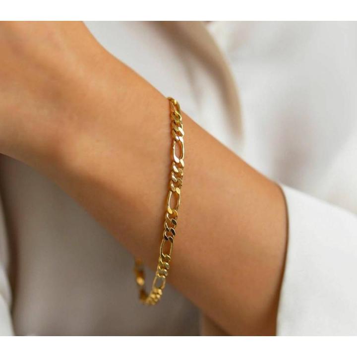 Golden Bracelet Attractive Chain Bracelet Gift for women,Girls