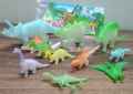 11Pcs Dino Valley Toys Set  for kids, Dinosaur World, Jurassic world, Glow in dark, (Different Size). 