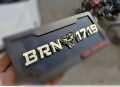 Customized Premium Quality  Bike Number plate Fancy number plate Customized number plate Make your own Design. 