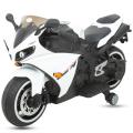 Baby Motor Bike Kids′ Favorite Motorcycle R1 Wheel Lightening - White. 