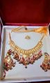 Handmade Gold plated 24k Bridal Necklace set_ gold plated, New design women jewellery, Gold plated jewelry set,fashion jewellery. 