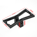 Black Woodworking Dovetail Aluminum Alloy Woodworking Dovetail Template Tool Small DIY Woodworking Tools. 