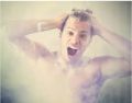 Anti Scald Shower Head - Hot Stop Anti Scalding Shower Head - Water Burns Prevention Technology. 