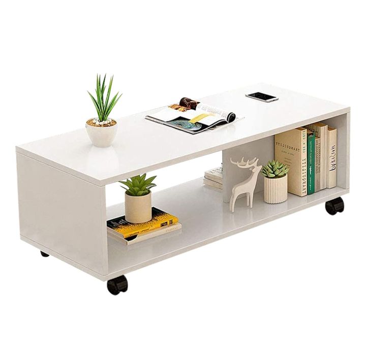 Engineered%20Wooden%20Center%20Table%20with%20Wheels%20Open%20Storage%20Organizer%20(CT-003/White)%20DIY%20(Do%20It%20Yourself)%20(90%20x%2040%20x%2030%20Cm)%20-%20Image%203