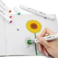 Superior Dual Tip Alcohol Base Graphic Art Markers Set Touch Soft Head Graphic Markers For Sketching. 