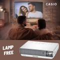 Casio XJ-M140 Laser Projector, Movies, Cricket Matches, TV shows, Gaming, Office Presentations. 