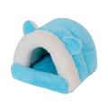 Hamster Bed Hand Washable Super Soft Pet Accessories Winter Small Animal Cushion Nest for Rodent. 