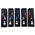 Glass Dip Pen Faux Crystal Ink Signature Inside Flower for Writing Art Decor Gift. 