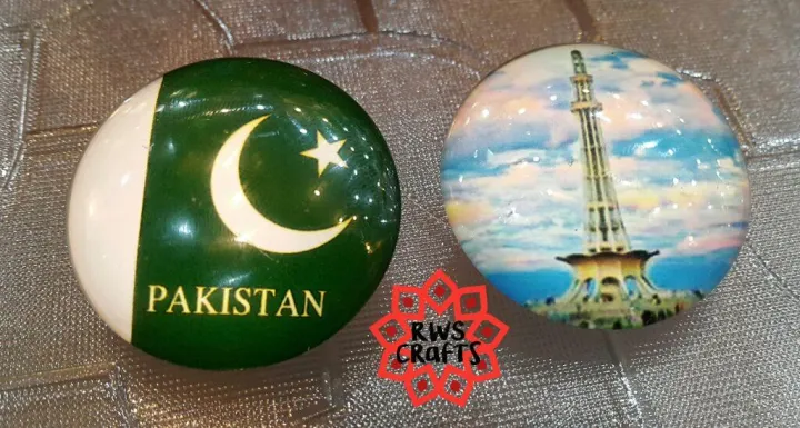 Fridge%20Magnets%20.%20Pakistani%20Monuments%20.%20set%20of%202%20souvenirs%20.Handmade%20-%20Image%202