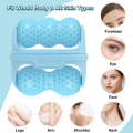 2-in-1 Ice Roller Cold Therapy Massage Face Skin Facial Massage Skin Care Roller Puffiness Pain Relief Minor Injury Beauty Tools Care Tool. 