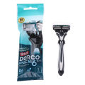Dorco Pace 6 Shaver Disposable Razor Blade For Men Shaving Safety Razor Blades. 
