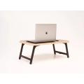Laptop table Standard - Coffee table, laptop stand, round table, bedside table, multifunctional stand, small tray table, gift. 