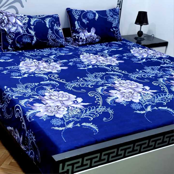 BeQuest%20Soft%20Cotton%20Bed%20Sheet%20with%20Exclusive%20Designs%20-%20Image%204