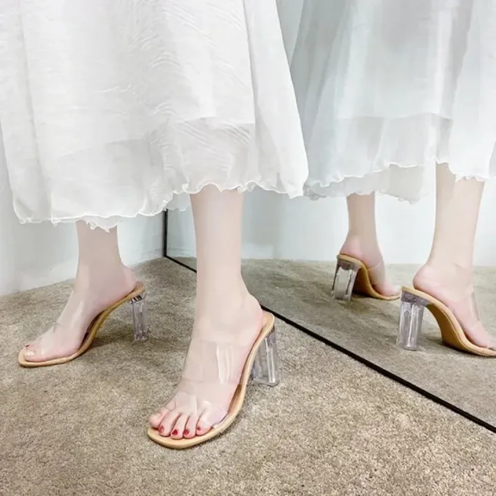 Transparent%20Block%20Heel%20Vinyl%20Heels%20for%20Women%20-%20Clear,%20Stylish,%20Comfortable%20-%20Image%202