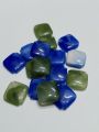 Square Chips Plastic Beads for DIY Crafts - Pack of 40gms - Ideal for DIY Jewelry Making, Jewelry, and Dress Accessories.. 