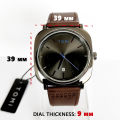 TOMI Watch for Men Leather Strap Quartz Watch Business Casual Style Multiple Colors Model T084. 
