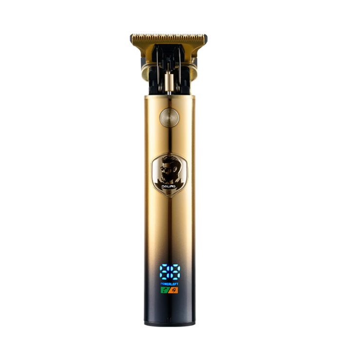 Daling -1528 Electric Hair Clipper -Hair Trimmer With Digital Display - Rechargeable Shaver Beard trimmer Professional Hair Trimmer Cordless Oil head Men Hair Cutting Machine Beard razor - Daling DL 1528