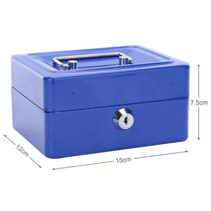 15cm%20Mini%20Safe%20Boxes%20Security%20Metal%20Steel%20Money%20Cash%20Jewelry%20Box%20Tray%20Holder%20Red%20-%20Image%203