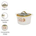 Hot Pot - Gold Glass Top by Happy House | Small. 