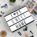 LED Message Light Box – A4, A5 Size with Letters & Symbols. 