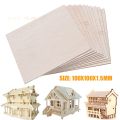 Material Supplies Model Making DIY Crafts Construction Materials Kid'S Model Materials DIY Wood Model DIY Wooden House Wood Chips Balsa Toys Basswood Plywood Sheet Rectangle Wood Aviation Model Layer Board Wooden Plywood Board. 