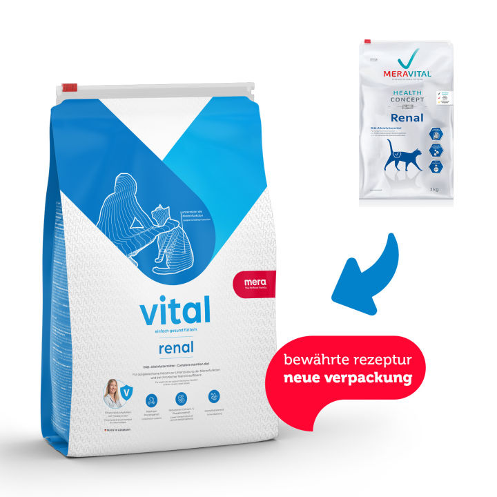 Mera Vital Renal medicated 750g cat food