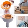 4 IN 1 Funnel Set With Strainer Cooking Oil Dispenser Kitchen Gadget Tool. 