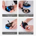 Car Helicopter Aroma Diffuser Air Freshener Solar Power with refill perfume. 