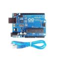 Arduino UNO R3 Italy ATmega328P with USB cable. 