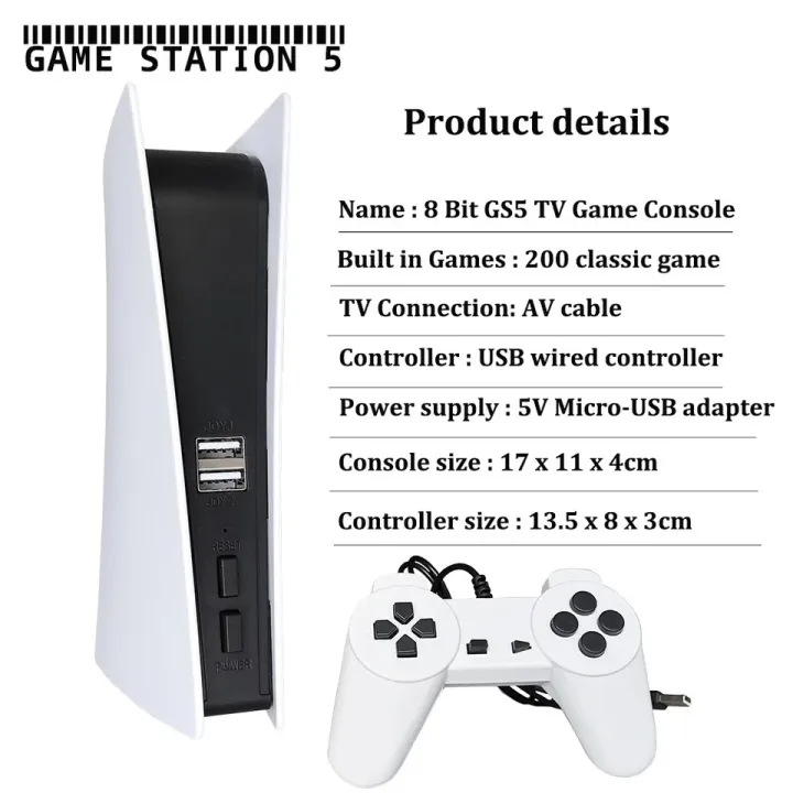 GS5%20Game%20Console%208%20Bit%20USB%20Wired%20Handheld%20Game%20Player%20Built%20in%20200%20Classic%20Games%20Retro%20AV%20Output%20TV%20Gaming%20Console%20For%20Kids%20Gift%20-%20Image%202