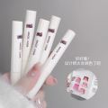 MAGIC CASA Lip Gloss White Chocolate Mirror Lip Gloss Set of 5 Aqua Glass Lipsticks Cross-border Exclusive. 