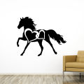 WallsArtstore NEW horse Waterproof Wall Stickers Wall Art Decor For living room bedroom Art Decals bedroom decorative stickers. 