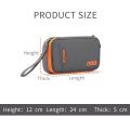 Portable Electronic Accessories Travel case,Cable Organizer Bag Gadget Carry Bag for iPad,Cables,Power,USB Flash Drive, Charger. 
