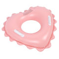 Swimming Ring Pool Float Tube Air Leakage Prevention Heart Shaped for Waterpark. 