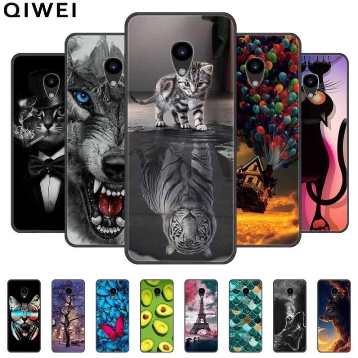 For Xiaomi Qin F21 Pro Case Cute Cat Soft Silicone Wolf Phone Back Cover for Qin F22 Pro Protective Lion Fundas F21Pro F 21 Pro