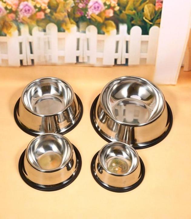 Stainless Steel Pet Feed Bowl