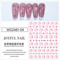 Hello Kitty nail stickers cute star Kitty cat nail decals small accessories. 