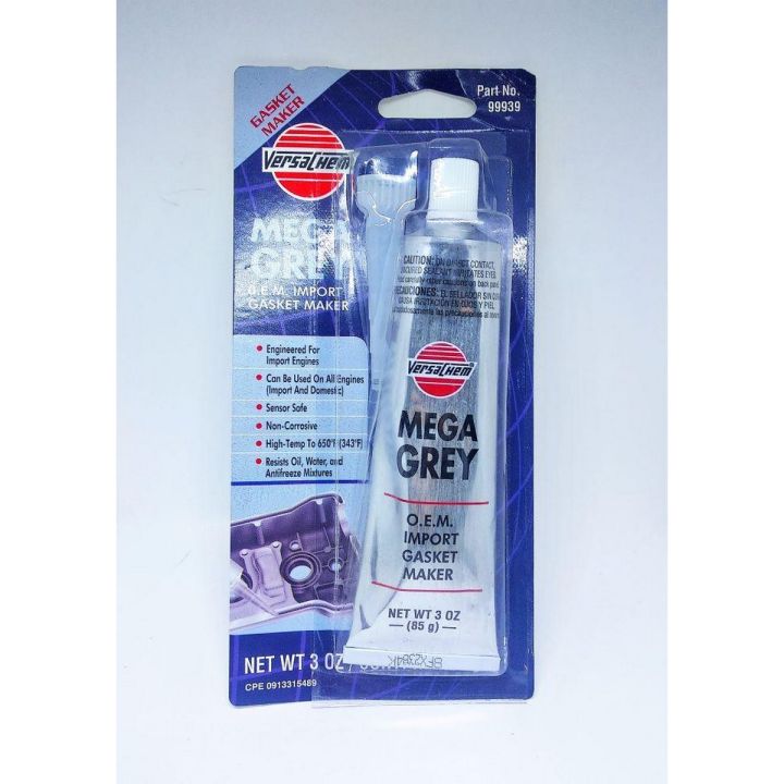MEGA GREY HIGH TEMPERATURE RESISTANT SILICONE FOR CAR ENGINE PARTS