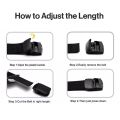 Men's Imported  Easy Adjustable Breathable Nylon Fabric Casual Belt With Buckle for boys and men in 5 colors. 