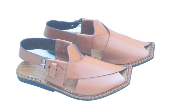 Hilm%20chapals%20Peshawari%20kingra%20Chappal%20%20Genuine%20Leather%20Tyre%20sole%20-%20Image%202