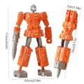 【ZOSR】 ABS Robot Deformation Pen Wear Resistant Non-toxic Ball-point Pen Portable School Office Supplies Children. 