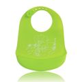 Deepsea Mibabe waterproof reusable colorful soft Bibs Baby silica gel bib/food grade silicone bib for babies. 