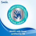 Smile Supreme Pop Up Sterilized White Facial Tissues (100*2ply) 200 Sheets, Single Pack. 