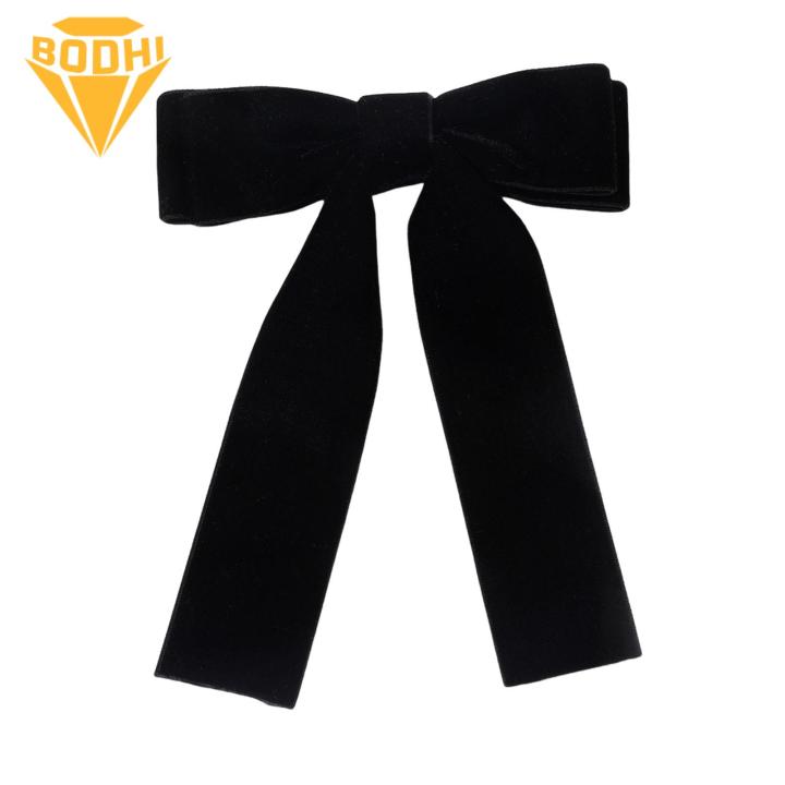 Sophisticated Hair Clips Chic Ribbon Bow Hair Clip Set Antislip