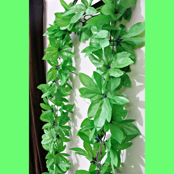 High%20quality%20Artifical%20Green%20leaves%20bail%20-%20leaves%20bell%20-%20large%20size%20wall%20hanging%20-%20Image%202