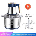 HomeStar Appliances |700W Electric Meat Grinder & Meat Food Chopper  | Meat Chopper Stainless Steel Blades  | Multipurpose Grinder for Meat, Vegetables & Fruits | Kitchen Cutter & Mincer | Black. 
