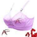 Pack of 04 Multi Colour Cotton Net 4 Hooks Bras Brief Blouse Brazier Brassier for Girls Women Ladies  Undergarments. 