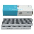 1 6447XF 1609998980 For Citroen C4 Grand Picasso Berlingo Peugeot 3008 5008 Partner Car Pollen Cabin Air Conditioning AC Filter X2. 
