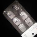 Stainless Steel Wall Mount Self Adhesive Hanger Hooks - Pack of 6. 