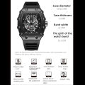 Wlisth Casual Quartz Men Watches Top Brand Luxury Stainless Steel Strap Date Time Waterproof Wristwatch Clock 6147. 